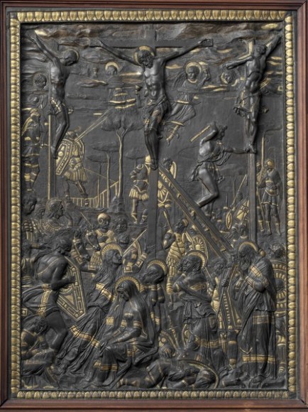 4 Donatello Crucifixion Before restoration